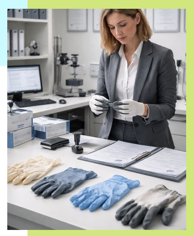 Сертификация перчаток в Каменске-Шахтинском от 8756 р. | Алешин-Ксш