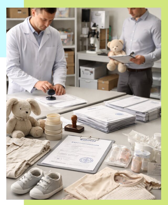 Сертификация детских товаров в Каменске-Шахтинском от 15452 р. | Алешин-Ксш