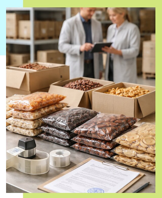 Сертификация сухофруктов в Каменске-Шахтинском от 12361 р. | Алешин-Ксш под ключ