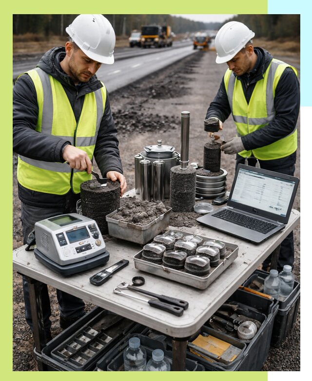 Сертификация асфальта: испытания и подтверждение в Каменске-Шахтинском