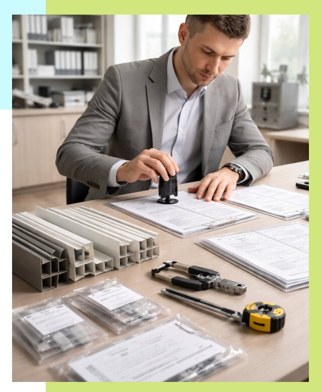 Сертификация ПВХ продукции в Каменске-Шахтинском от 8756 р., Алешин-Ксш