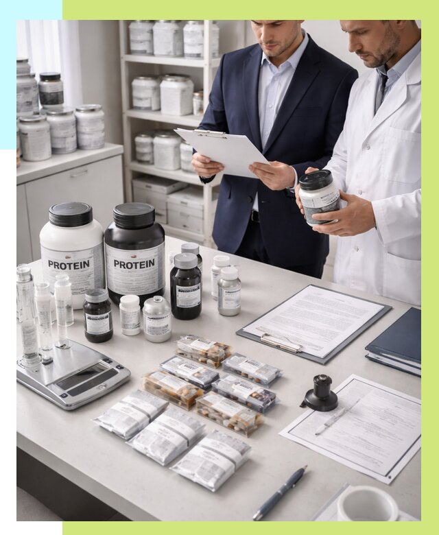 Сертификация спортивного питания в Каменске-Шахтинском от 15452 р., Алешин-Ксш