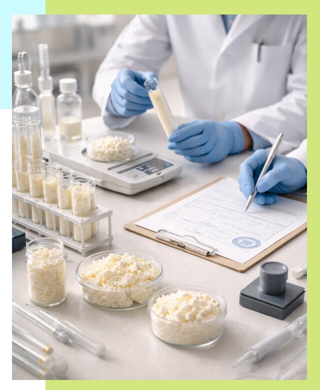 Сертификация творога в Каменске-Шахтинском от 12361 р. под ключ | Алешин-Ксш