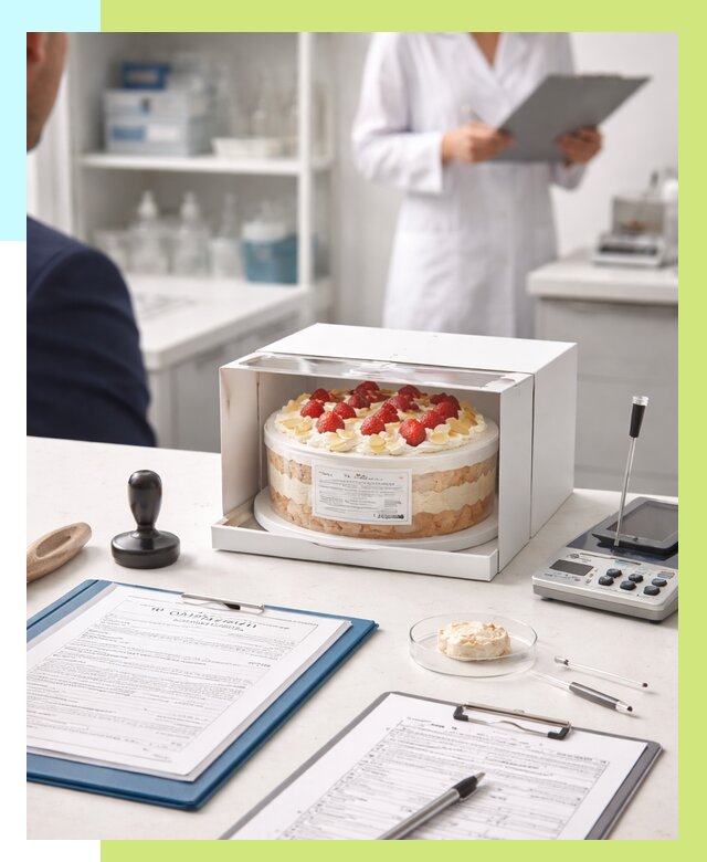 Сертификация тортов в Каменске-Шахтинском от 9271 р. заказать | Алешин-Ксш