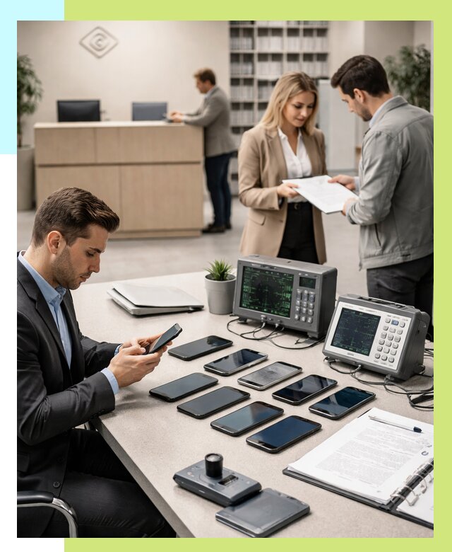 Сертификация телефонов в Каменске-Шахтинском от 25753 р. под ключ | Алешин-Ксш