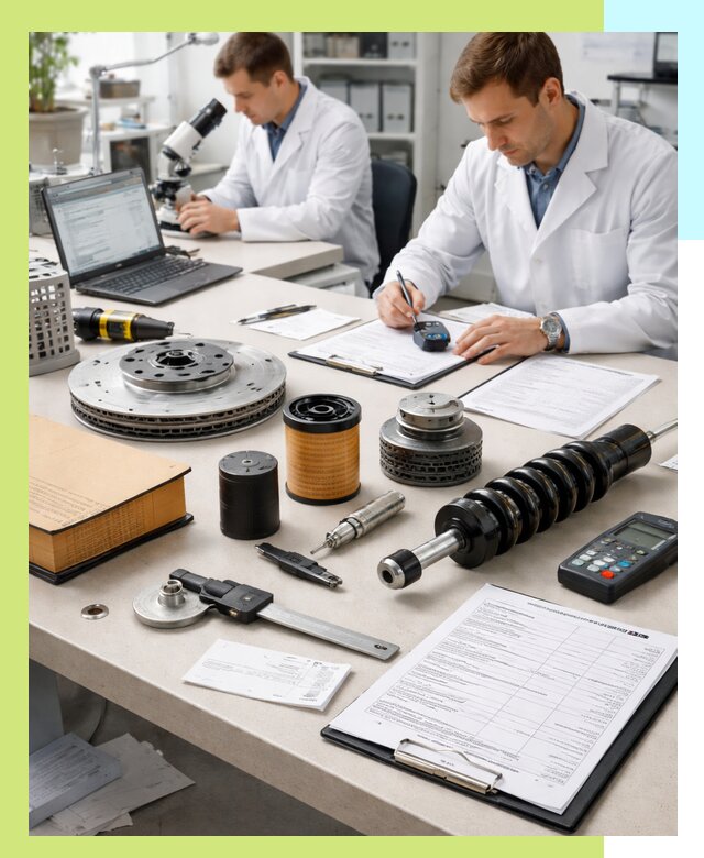 Сертификация автозапчастей и комплектующих в Каменске-Шахтинском по ГОСТ