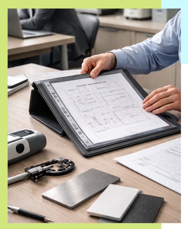 Оформление паспорта материала для продукции в Каменске-Шахтинском