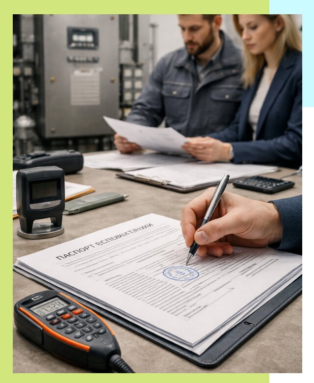 Оформление паспорта эксплуатации оборудования в Каменске-Шахтинском