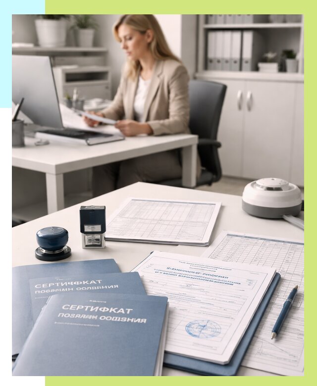 Сертификаты пожарной безопасности в Каменске-Шахтинском от 15452 р. | Алешин-Ксш