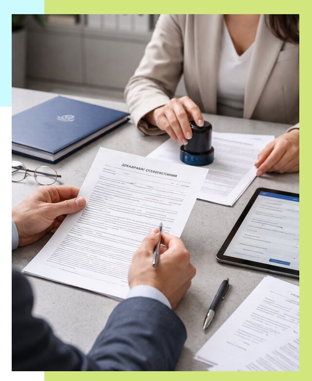 Декларация ГОСТ Р в Каменске-Шахтинском от 8756 р оформить в Алешин-Ксш