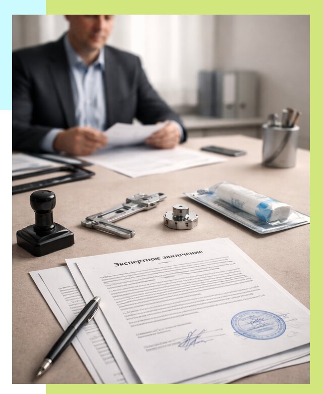 Экспертное заключение на продукцию в Каменске-Шахтинском от 8756 р. | Алешин-Ксш