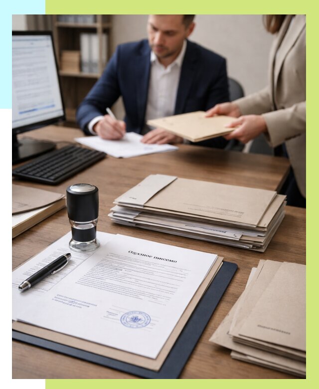 Отказное письмо для таможни в Каменске-Шахтинском от 3090 р, Алешин-Ксш