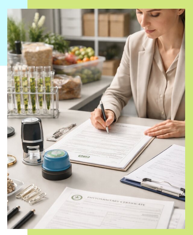 Фитосанитарный сертификат оформить в Каменске-Шахтинском от 4635 р. | Алешин-Ксш