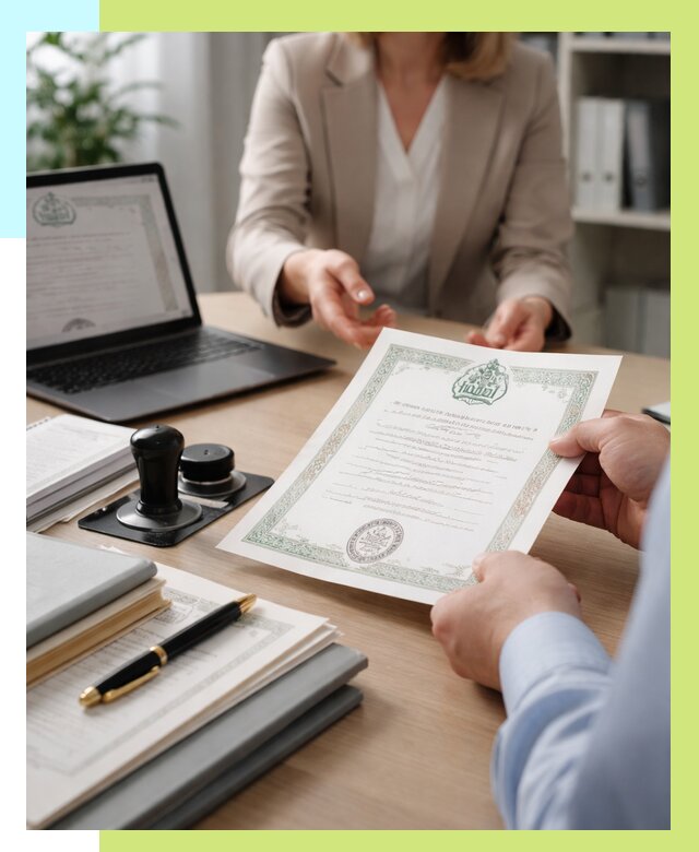 Халяль сертификат в Каменске-Шахтинском, получить от 15452 р. | Алешин-Ксш