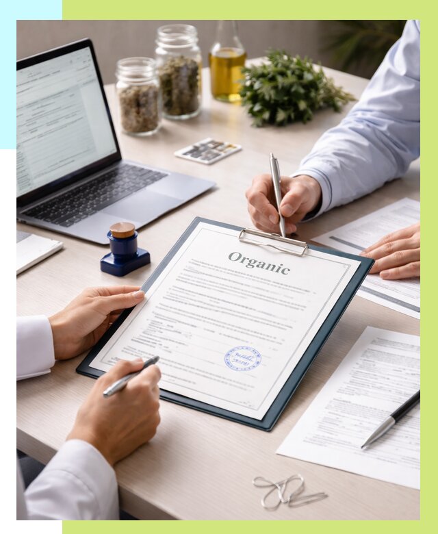 Оформление сертификат органик в Каменске-Шахтинском от 30903 р. | Алешин-Ксш