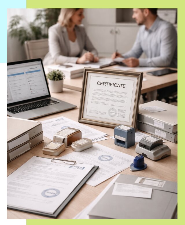 Сертификация компании в Каменске-Шахтинском от 46355 р. | Алешин-Ксш — заказ